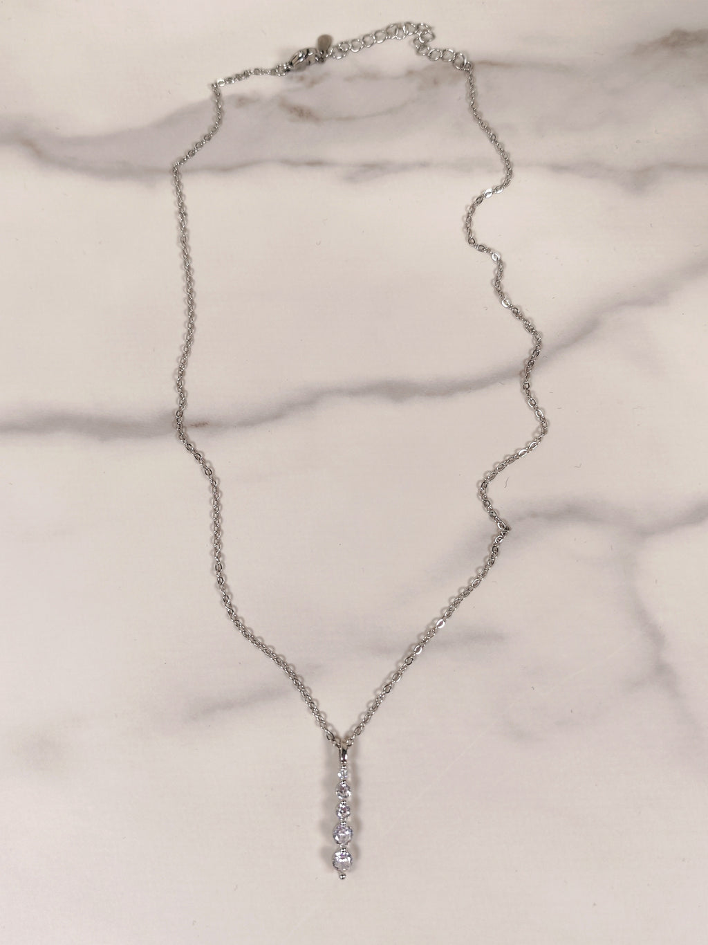 Collana  Filo di Zirconi Luminosi Dambras Gioielli